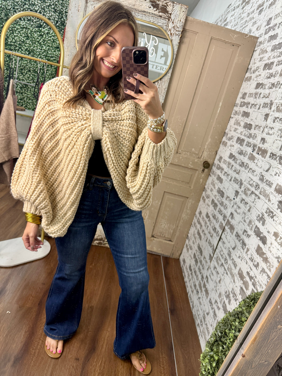 The Belle Chunky Knot Sweater (3 Colors)