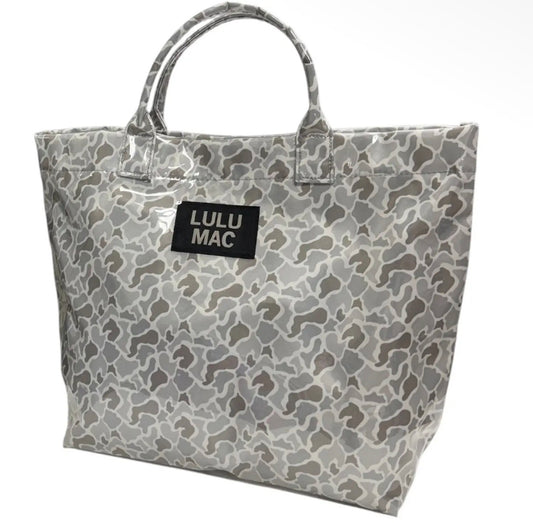 Lulumac White Camo Tote Bag