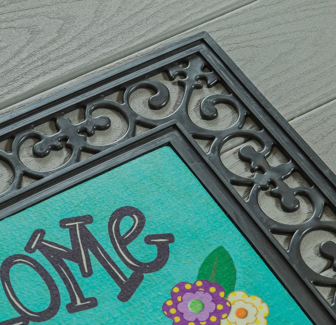 Fluer Scroll Sassafras Mat Tray