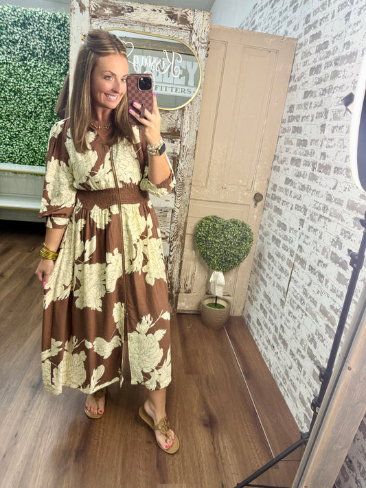 Bloom Into Fall Dress