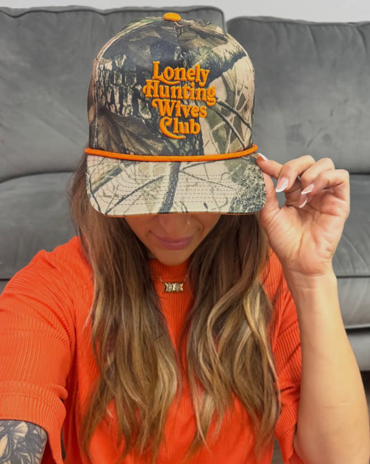 Lonely Hunting Wives Camo Hat