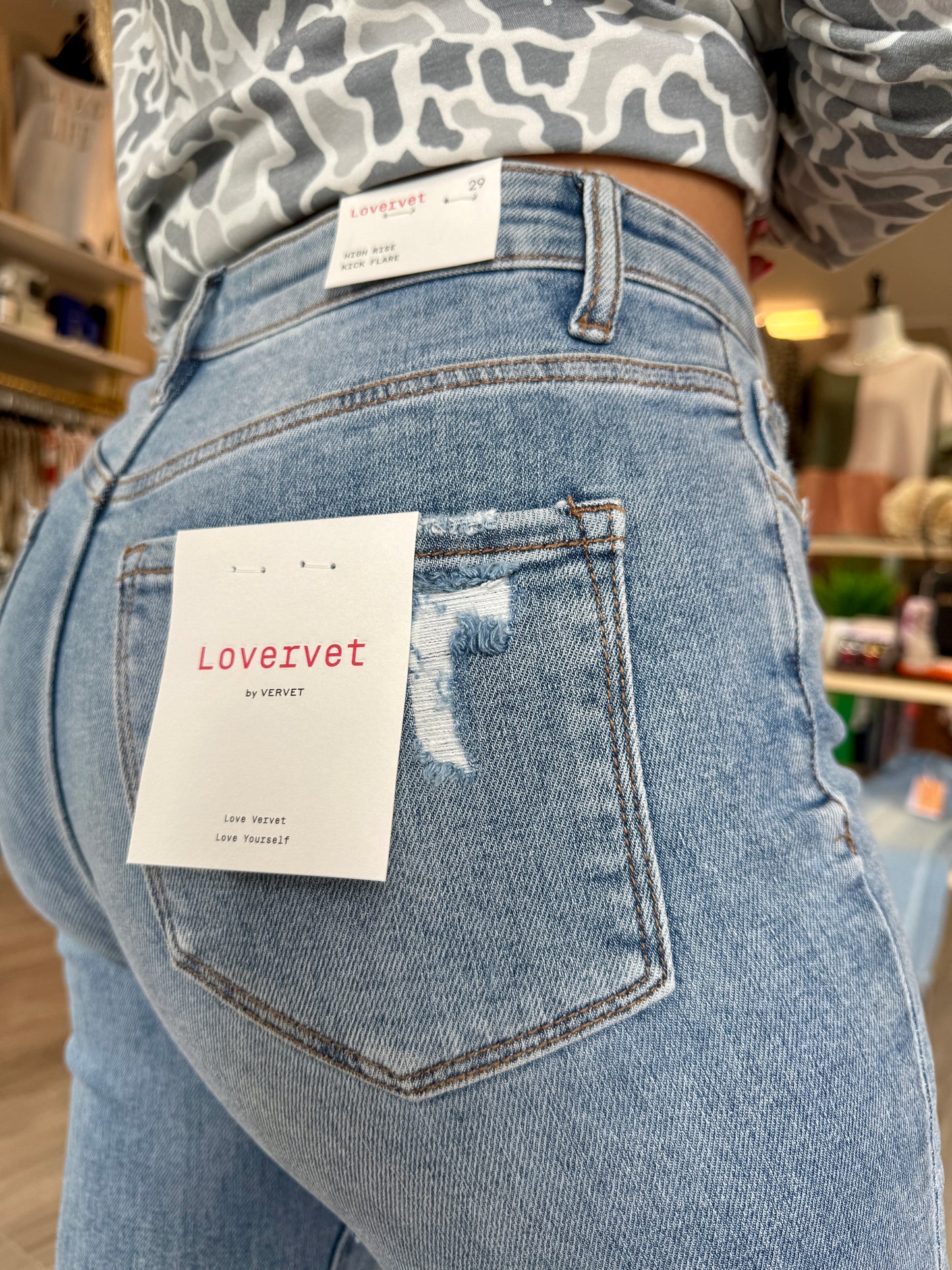Makin’ Moves High Rise Kick Flare Jeans