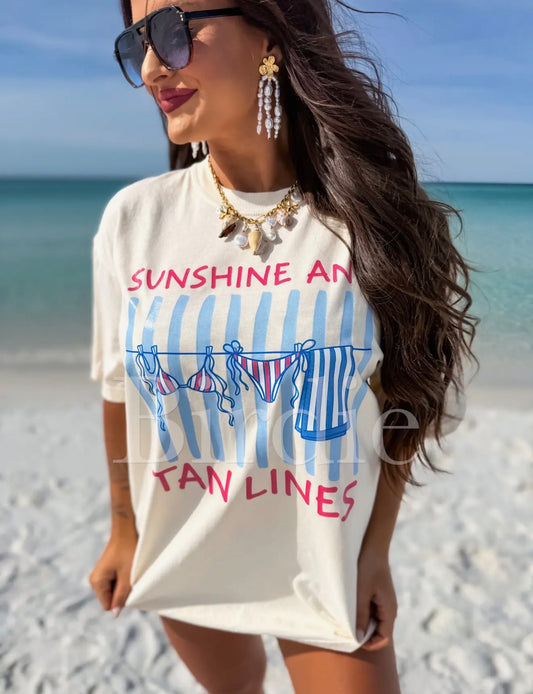 Sunshine & Tan Lines Graphic Tee