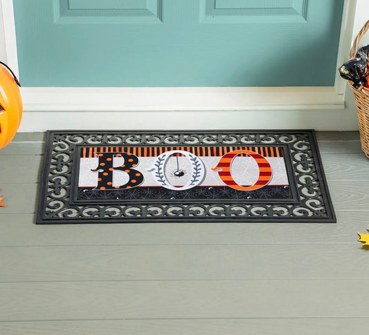 Polka Dots & Stripes Boo Sassafras Switch Mat