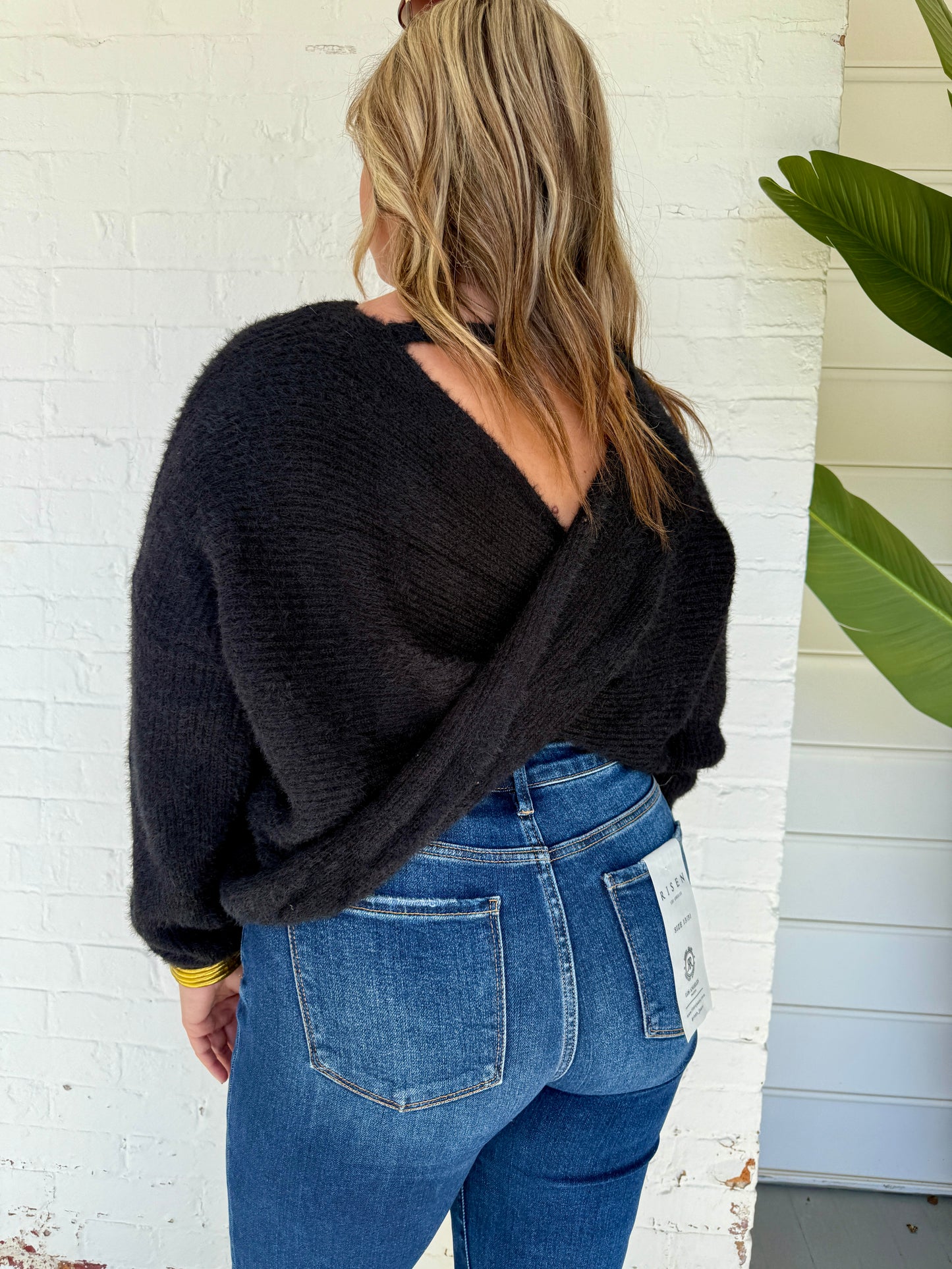 Midnight Twist Sweater
