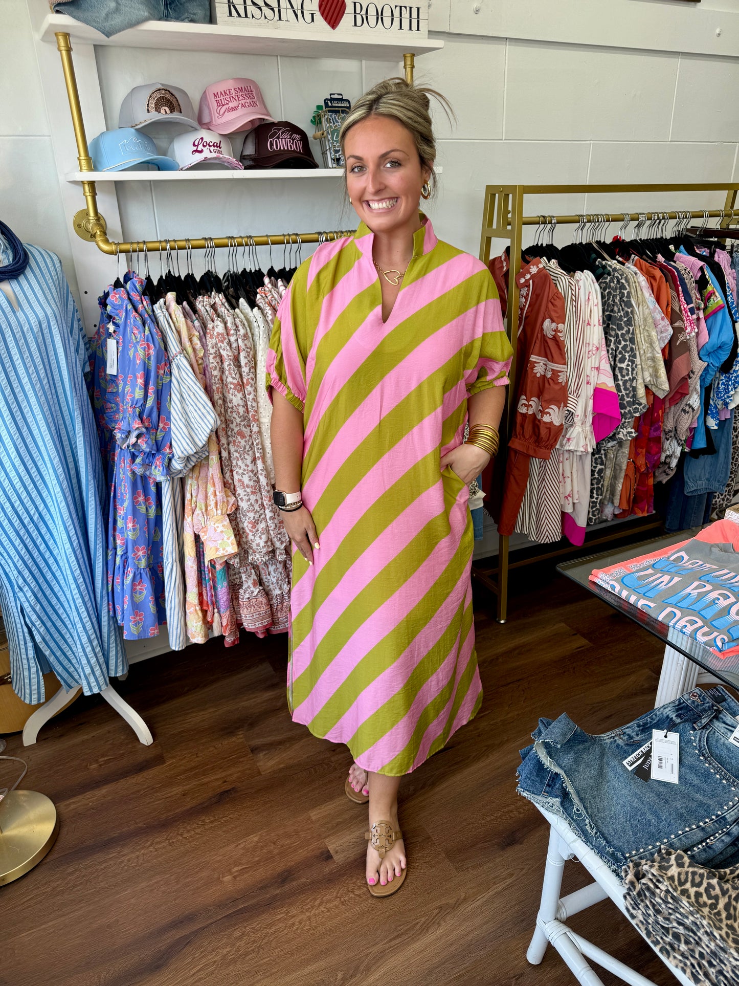 Kiwi Splash Dress
