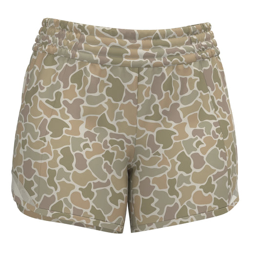 Local Girl Vista Shorts-Forest Camo Desert