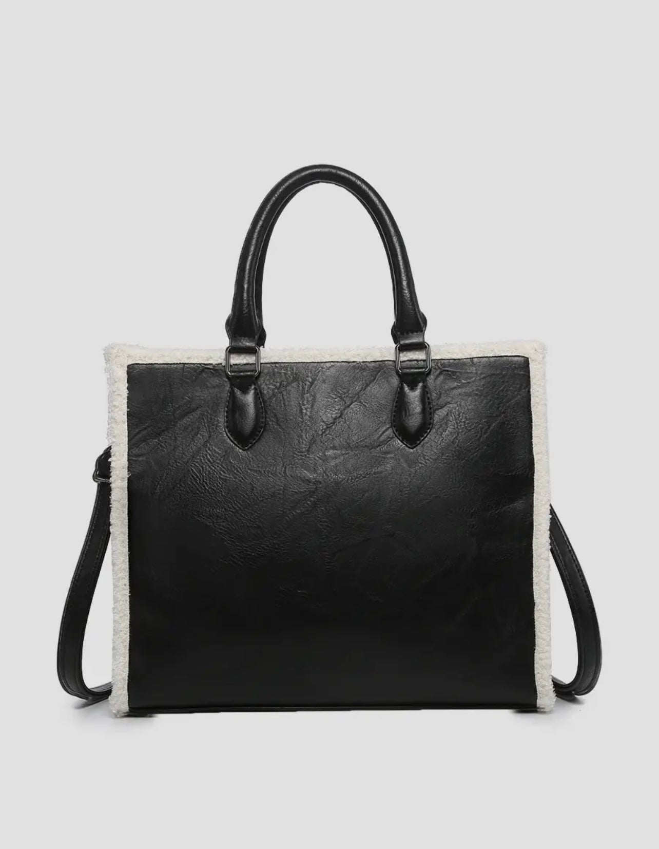 Bevin Sherpa Trim Tote