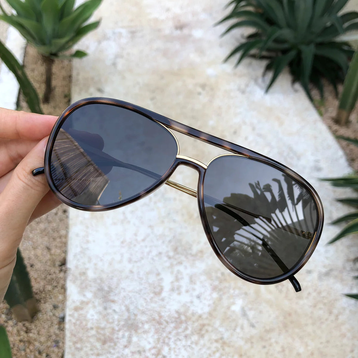 Shay Aviator Sunglasses