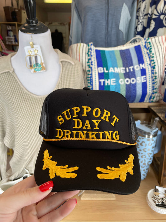 Support Day Drinking Trucker Hat