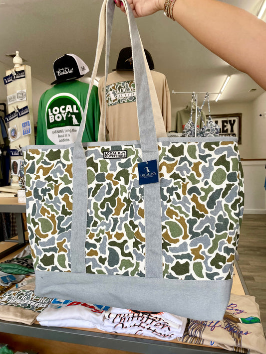 Local Boy Outfitters Localflage Bluff Canvas Tote
