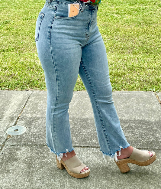 Westin HR Crop Flare Jeans